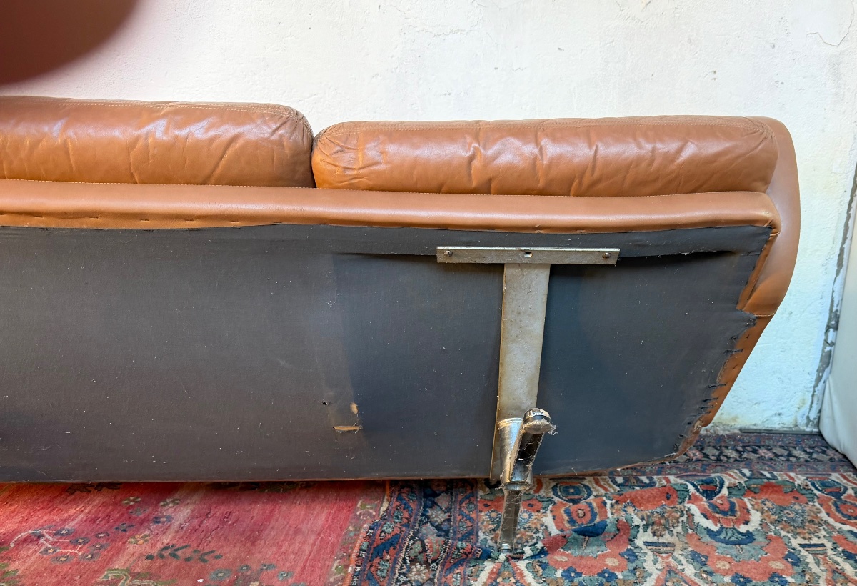 Vintage Leather Sofa-photo-1