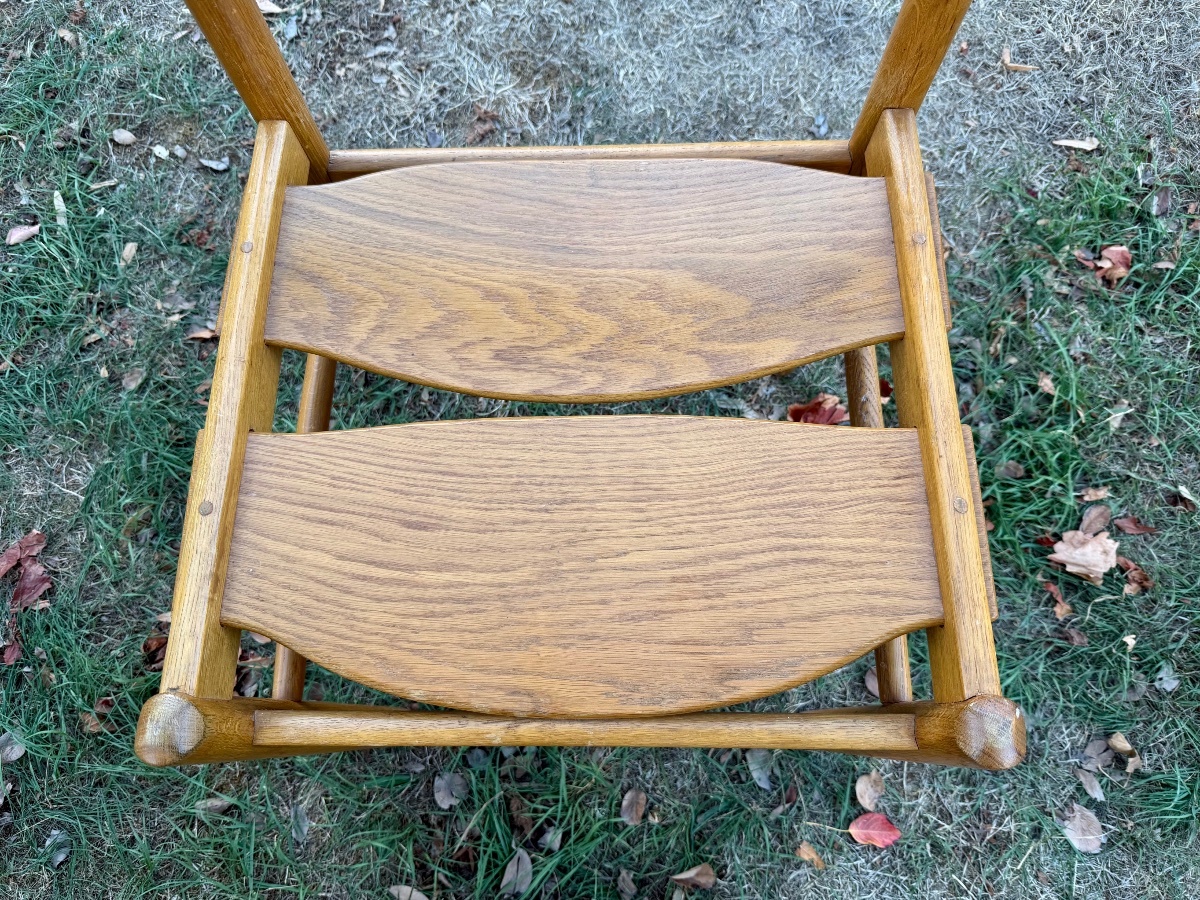 serie de 4 chaises dans le gout de Grete  Jalk ou poul Jeppesens-photo-3