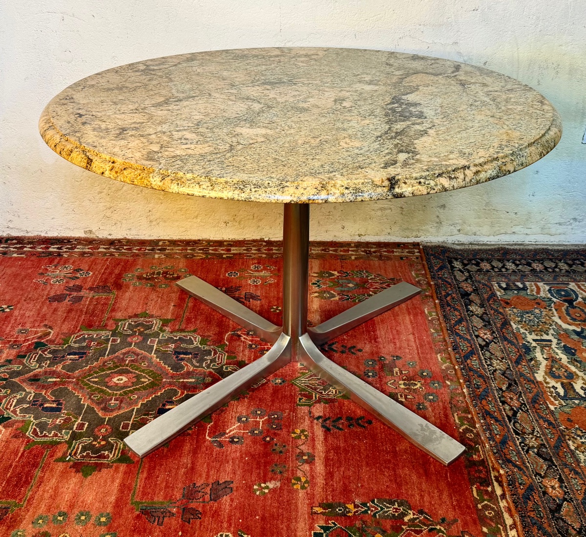 Dining Table With A Marble Top 