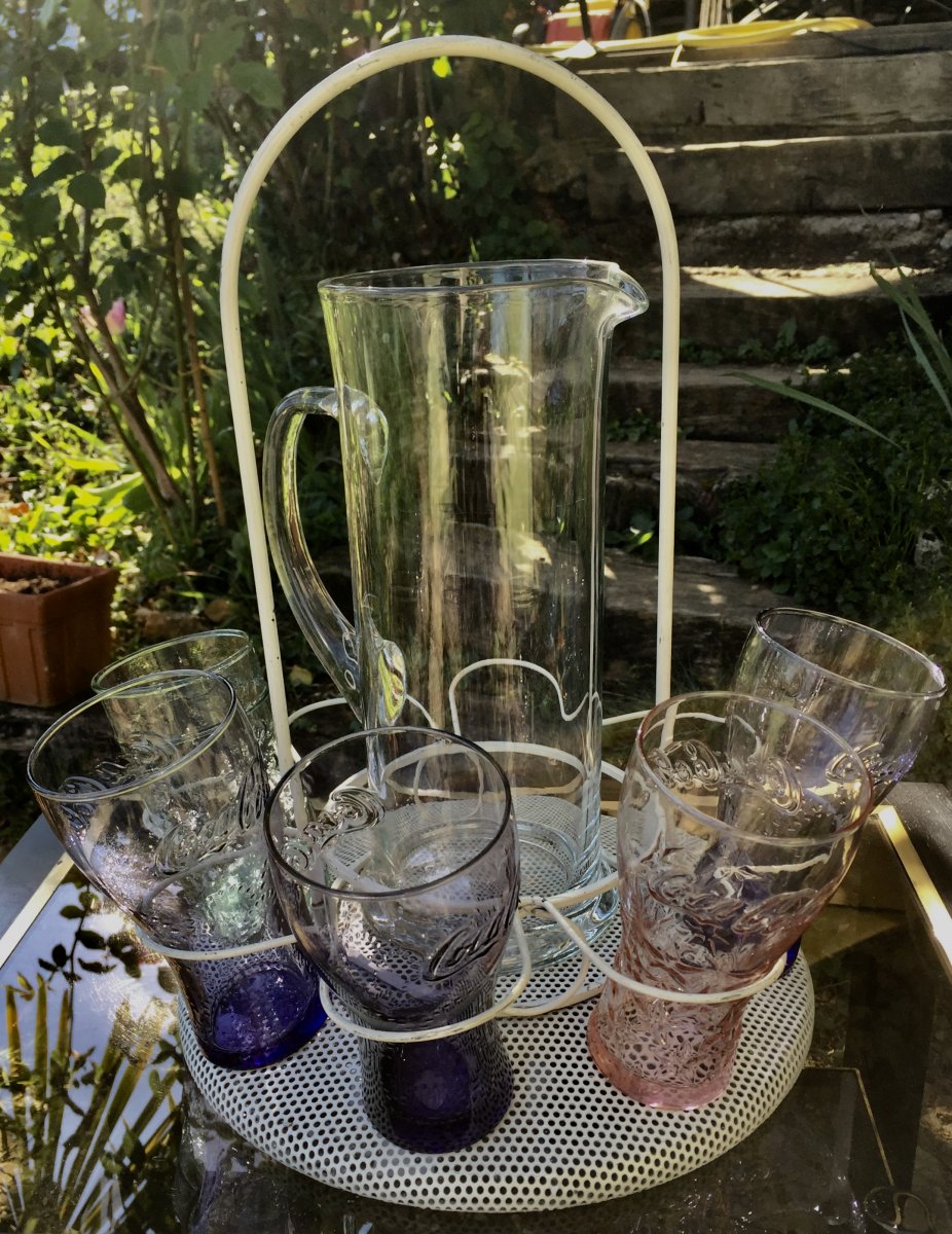Mathieu Mategot Circa 50 Glass Holder-photo-5