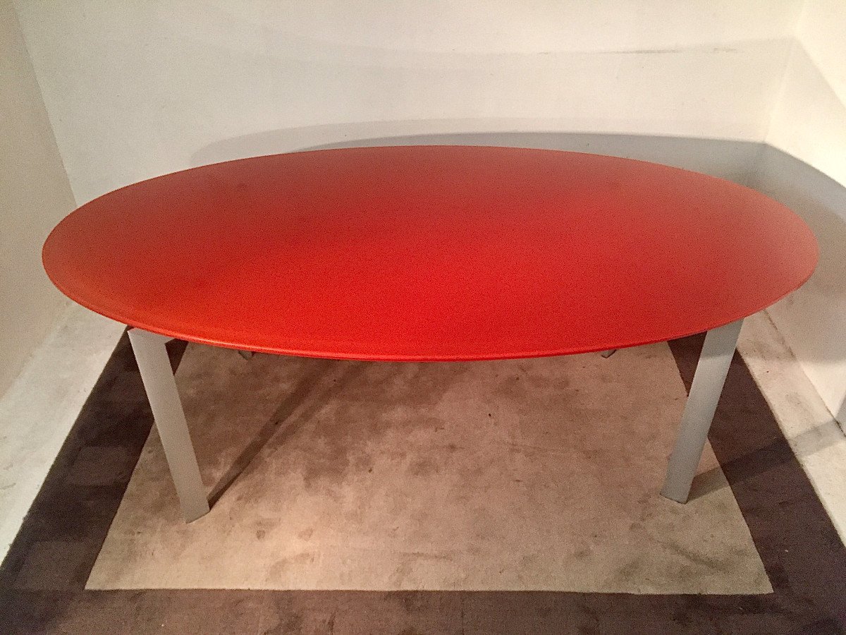 Table Moderne Italienne Metra Par Makio Hasuike Pour Seccose -photo-2
