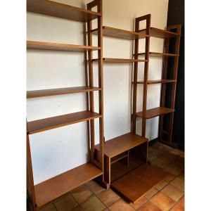 Scandinavian Teak Shelf 