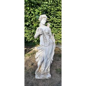 sculture Diane chasseresse pierre reconstituée