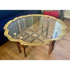 table basse circa 80 Baker furniture USA