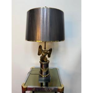 lampe bronze et laiton  dlg  de la maison charles 