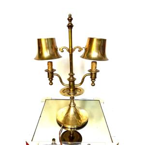 lampe de table laiton
