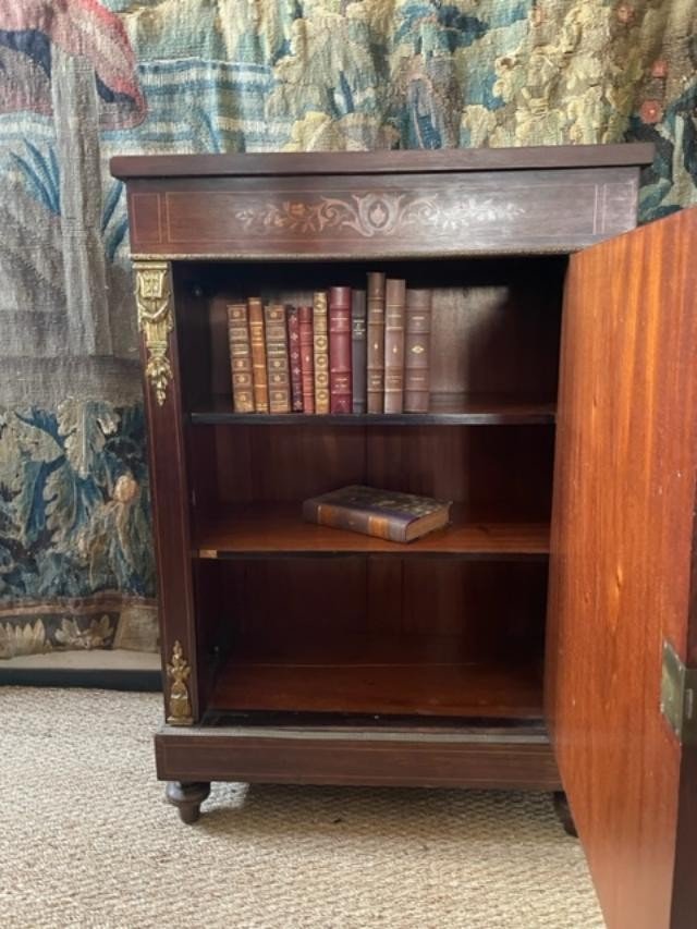 Meuble d&#039;appui d&#039;&eacute;poque Napol&eacute;on III en palissandre de Rio-photo-1
