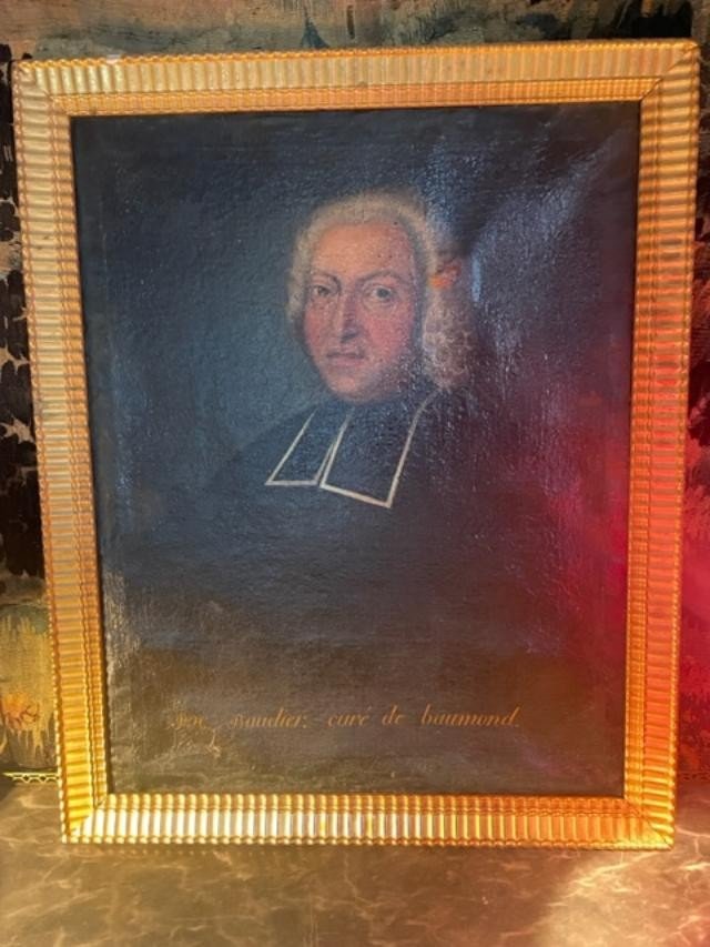 Important Portrait Of A Religious Early 18th Century