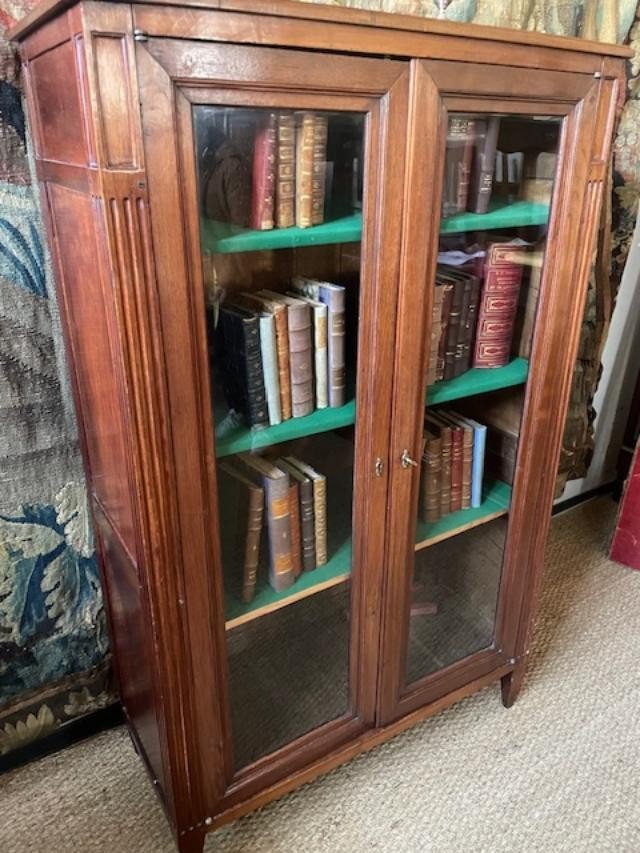 Small Natural Wood Bookcase From The Louis XVI Period-photo-2
