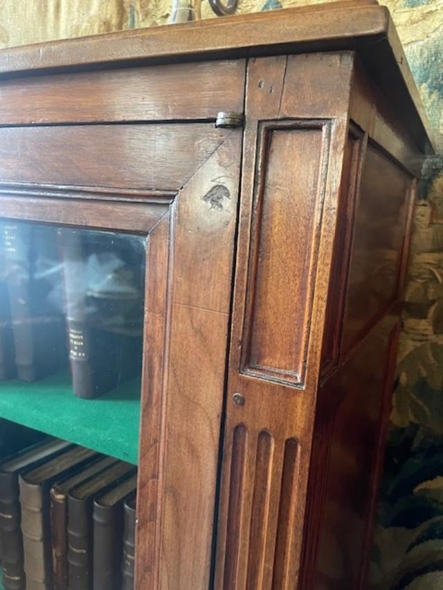 Small Natural Wood Bookcase From The Louis XVI Period-photo-2