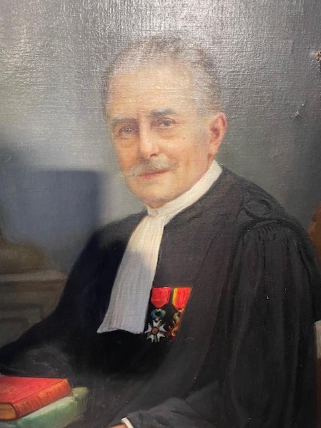 Portrait Of The Lawyer Eugène Boulard De Villeneuve-photo-2