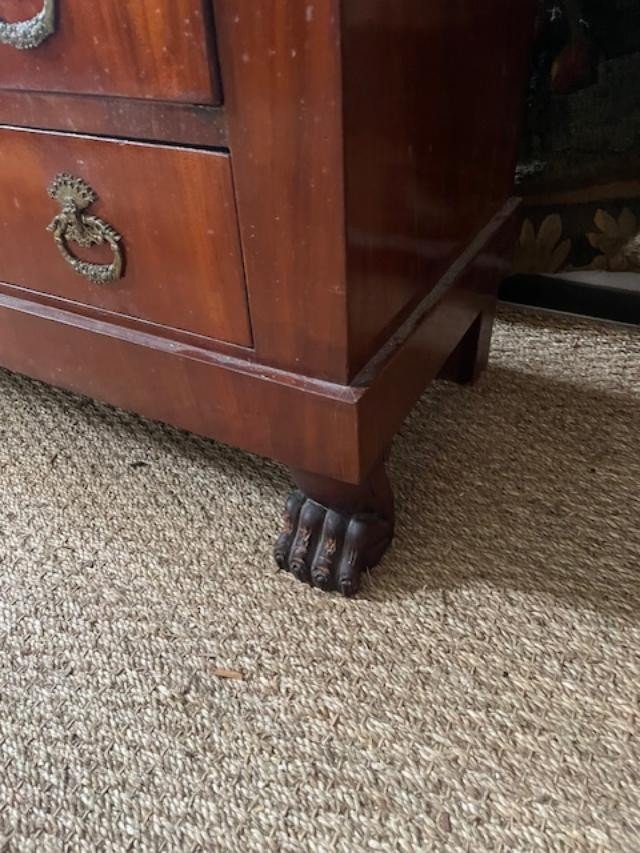 Empire Period Mahogany Secretary, Returned From Egypt-photo-2