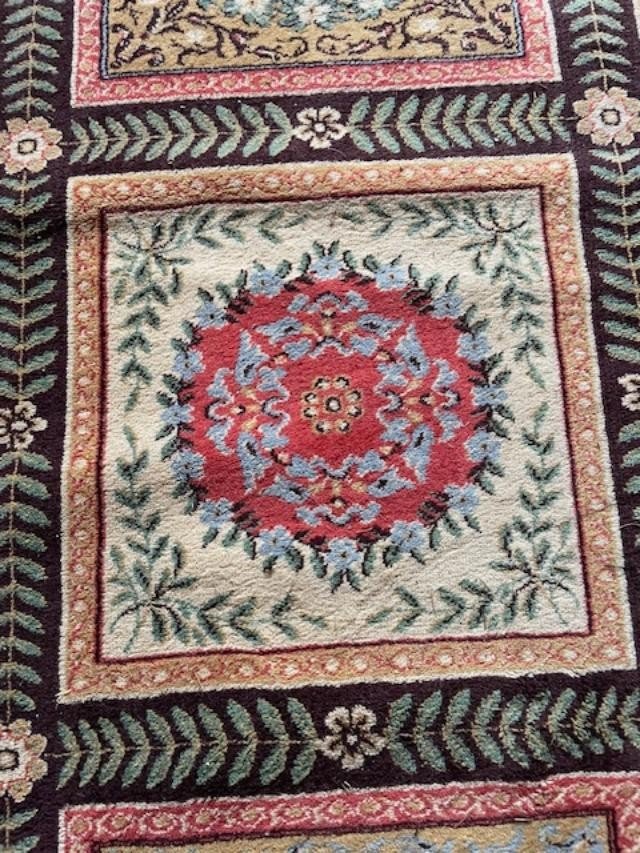Grand tapis dans l&#039;esprit Aubusson -photo-1