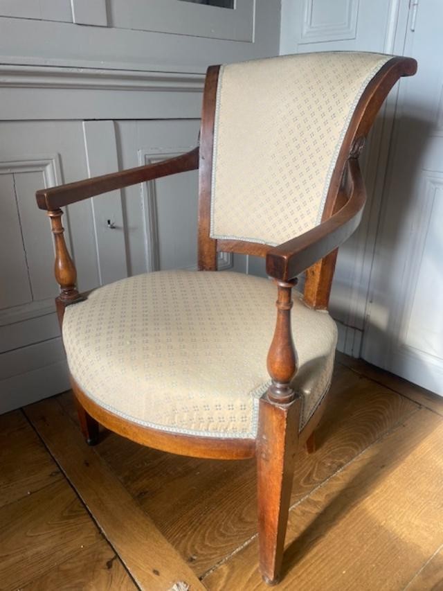 Pair Of Directoire Period Armchairs -photo-4