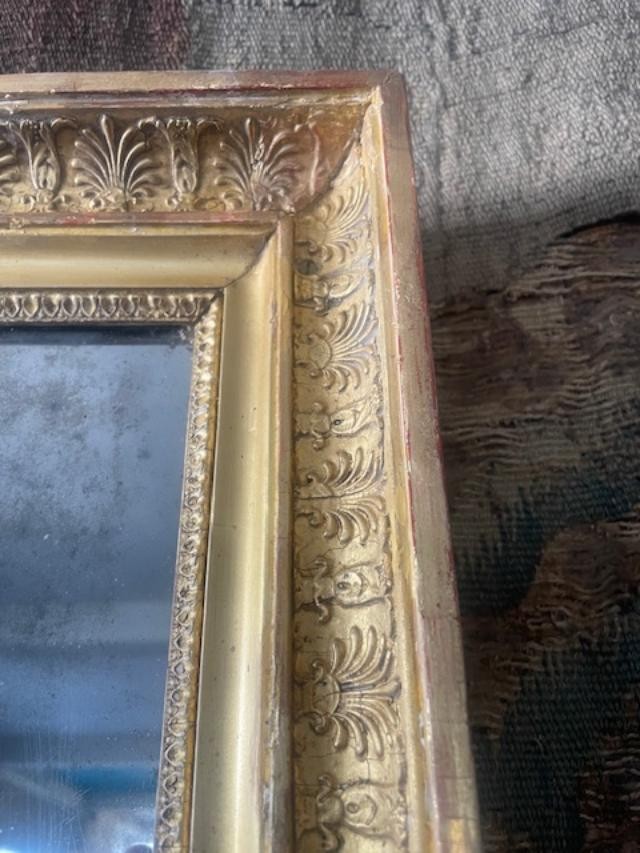 Miroir à palmettes d'époque empire-photo-1