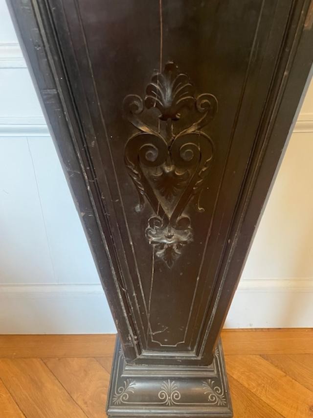 Gaine en bois sculpt&eacute; d&#039;&eacute;poque Napol&eacute;on III-photo-4