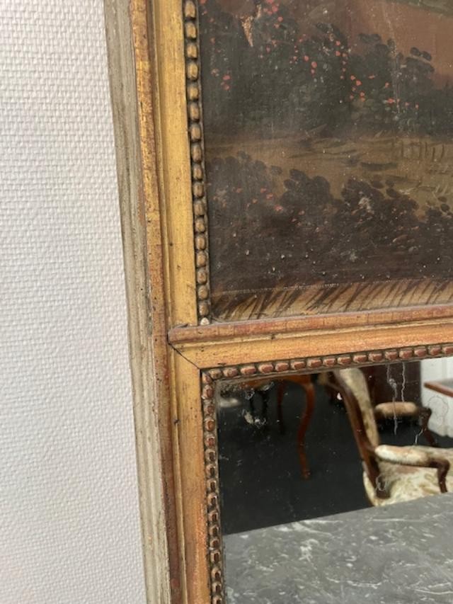 Trumeau fin 18 &egrave;me d&#039;&eacute;poque directoire-photo-3