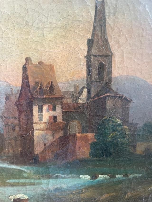 Important French School From The Beginning Of The 19th Century-photo-3