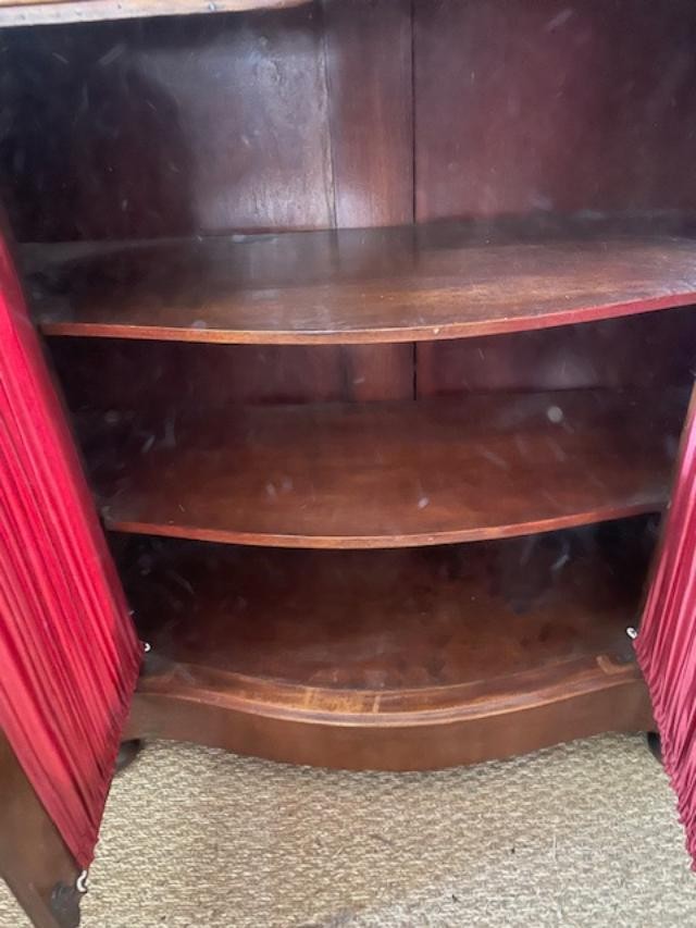 Burr Walnut Display Case From The Late 19th Century-photo-2