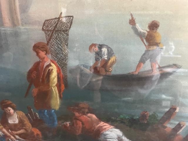 Important Pastel In The Spirit Of Carlo Bonavia-photo-5