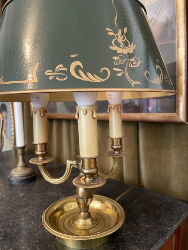 Louis XVI Style Gilt Bronze Hot Water Bottle Lamp-photo-3