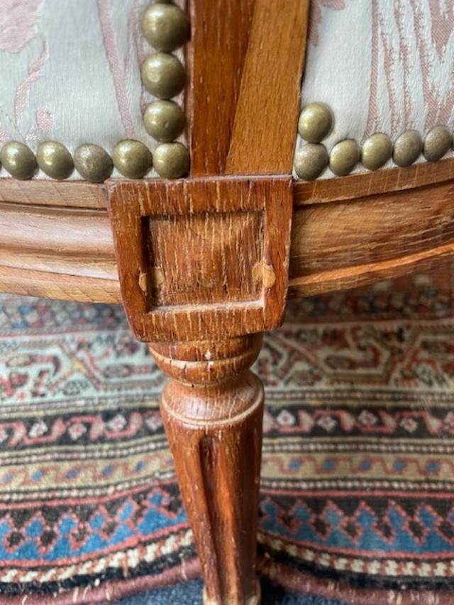 Louis XVI Period Natural Wood Shepherdess Stamped Jb Boulard-photo-4
