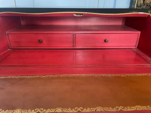 Chinese Lacquered Sloping Desk From The End Of The 19th Century In Louis XV Style-photo-6