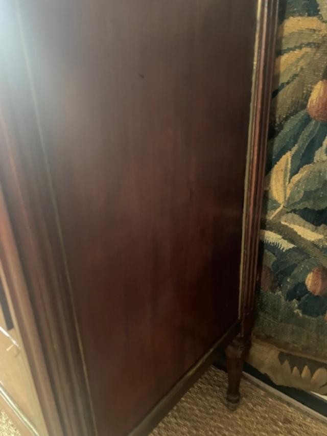 Petite commode 18 &egrave;me en acajou d&#039;&eacute;poque Louis XVI-photo-1