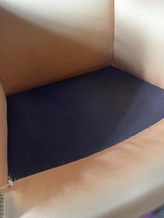 Bergère à coussin en acajou d'époque empire-photo-5