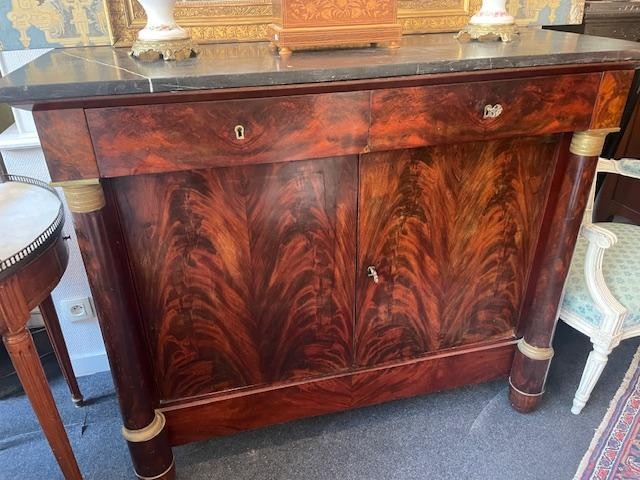 Empire Period Mahogany Sideboard -photo-2