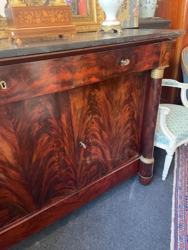 Empire Period Mahogany Sideboard -photo-4