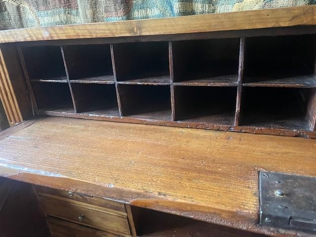 18th Century Louis XVI Period Walnut Cylinder Secretary-photo-4