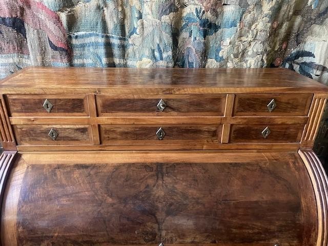 18th Century Louis XVI Period Walnut Cylinder Secretary-photo-7
