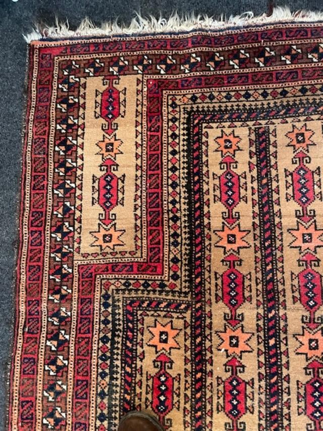 Tapis en laine Iran milieu 20 ème , époque du Shah-photo-1