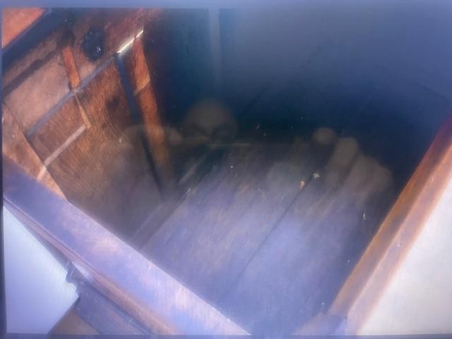 Coffre en bois naturel  de la fin du 18 ème-photo-4