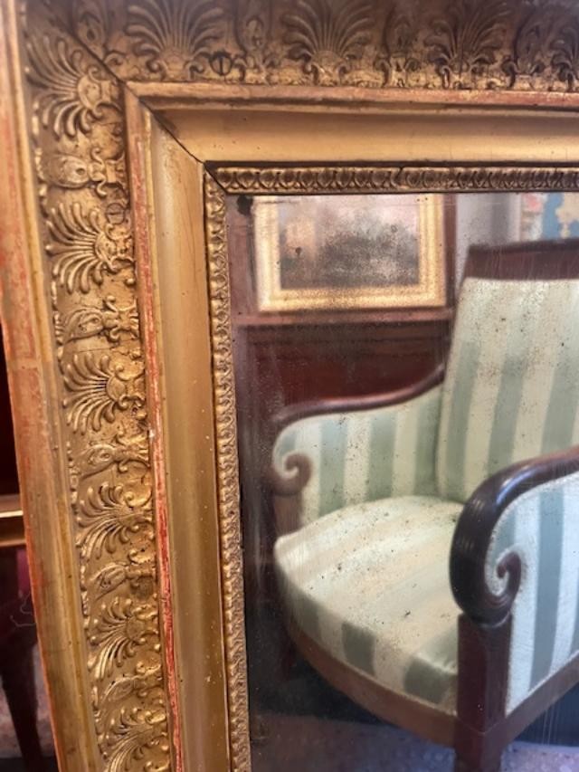 Miroir &agrave; palmettes d&#039;&eacute;poque empire-photo-2