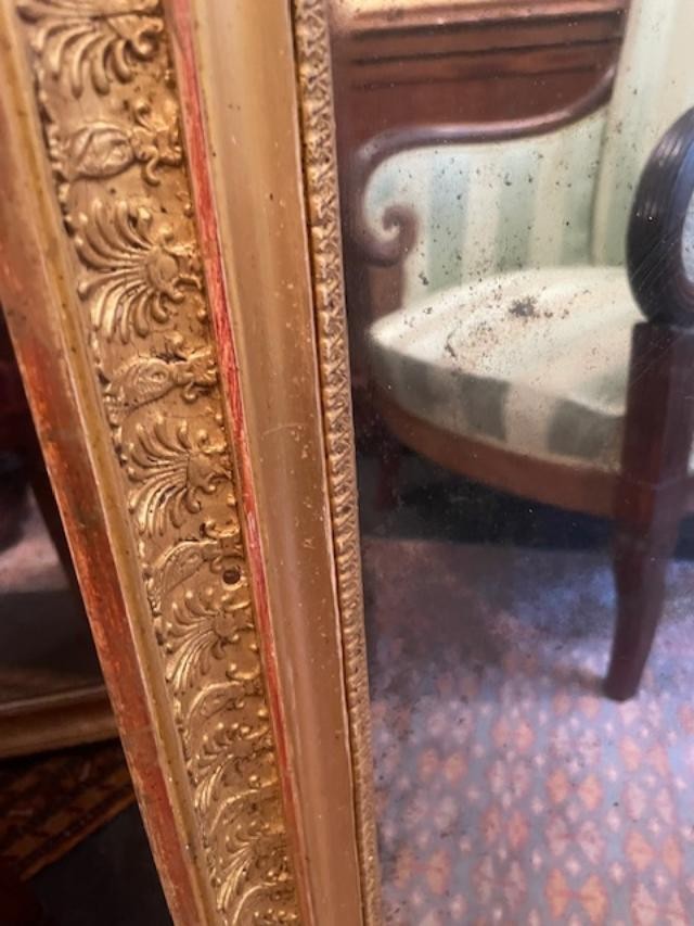 Miroir &agrave; palmettes d&#039;&eacute;poque empire-photo-3