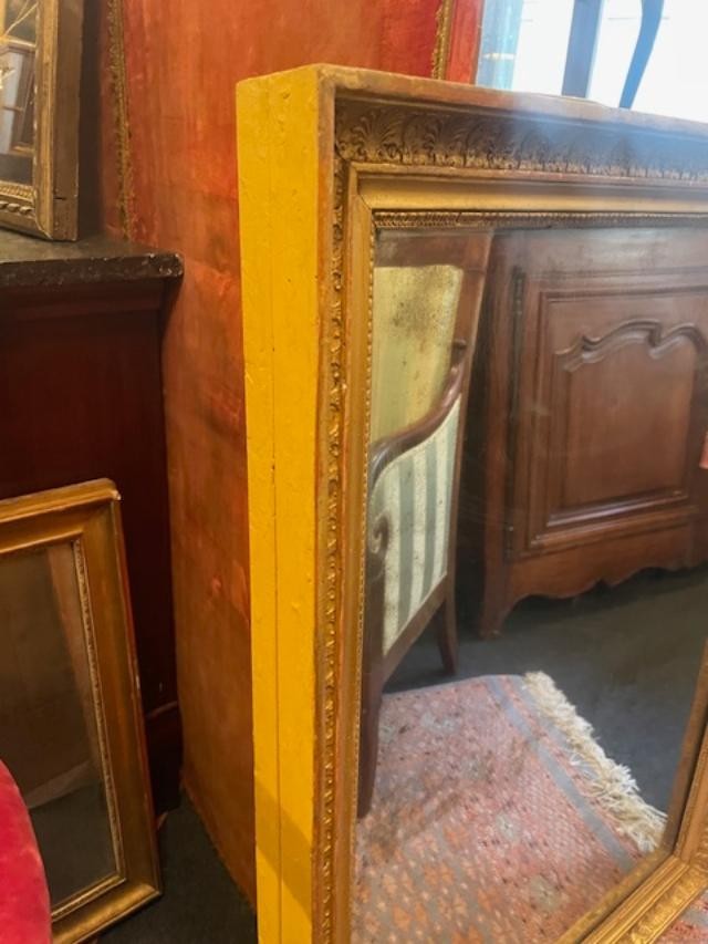 Miroir &agrave; palmettes d&#039;&eacute;poque empire-photo-1