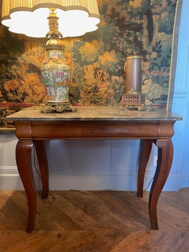 Restoration Period Walnut Console