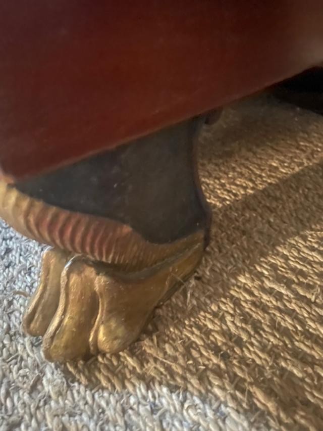 Commode retour d'Egypte en acajou d'époque Empire-photo-1