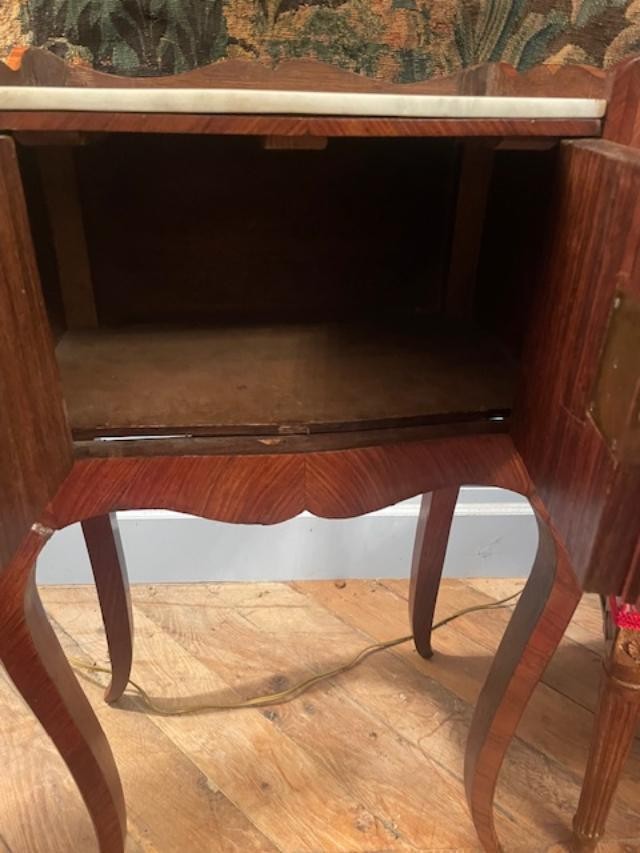 Louis XV Style Coffee Table In Veneered Wood-photo-3