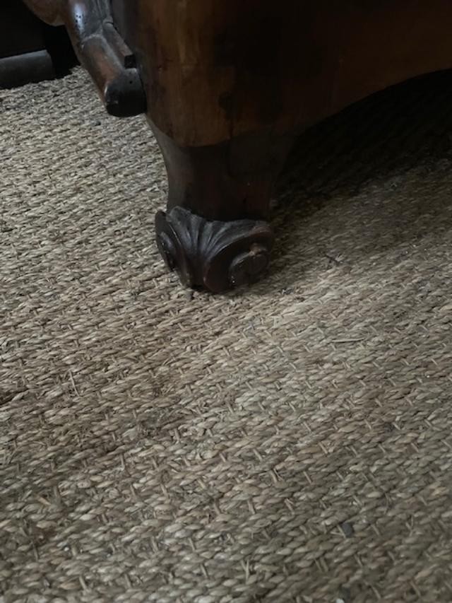 18th Century Chest Of Drawers In Natural Wood With A Wavy Side.-photo-4