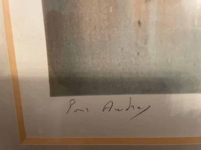 Large Lithograph "fire In Venice" By Jean-michel Noquet-photo-2