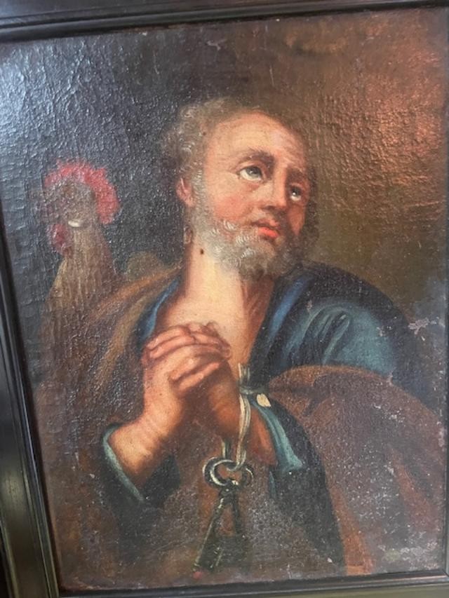 Ecole du milieu du 18 ème figurant Saint-Pierre-photo-2