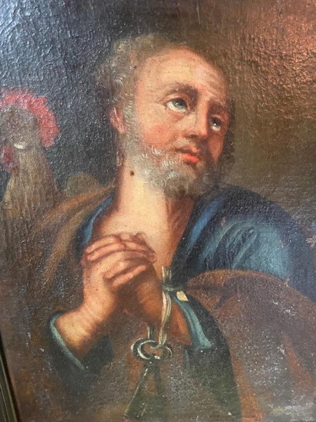 Ecole du milieu du 18 ème figurant Saint-Pierre-photo-2