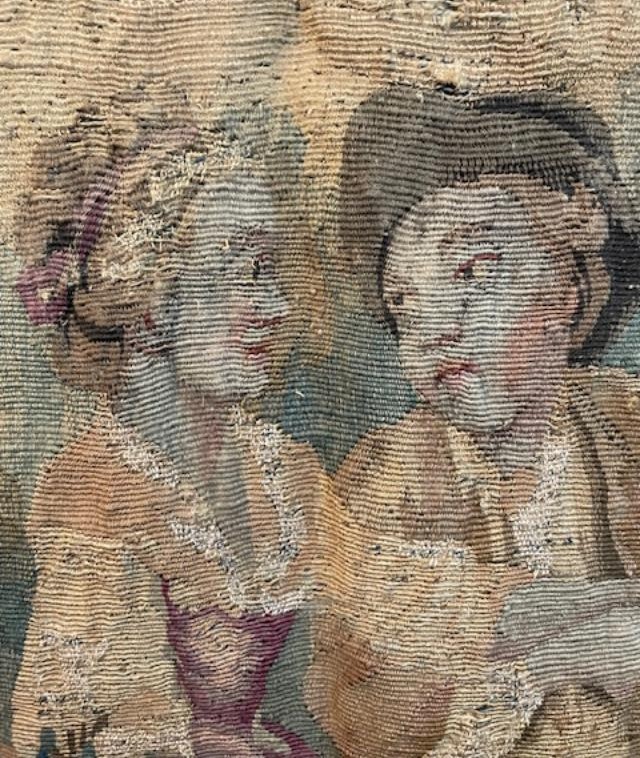 18th-century Tapestry From The Louis XVI Period-photo-4