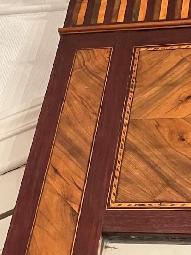 Important trumeau début 19 ème en bois de placage-photo-2