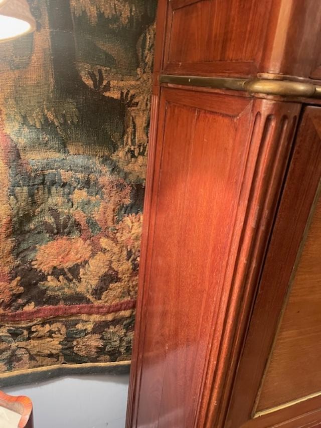 18th Century Mahogany Secretary Desk From The Louis XVI Period-photo-4