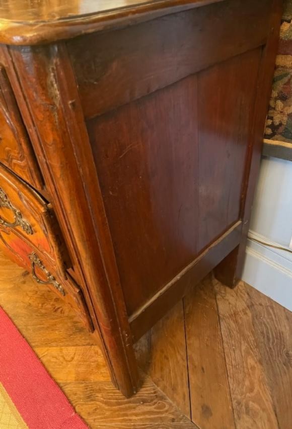 18th Century Parisian Walnut Chest Of Drawers-photo-1