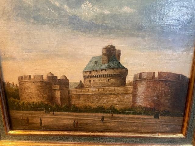 View Of The Fort Of Saint-malo, French School, 19th Century-photo-2